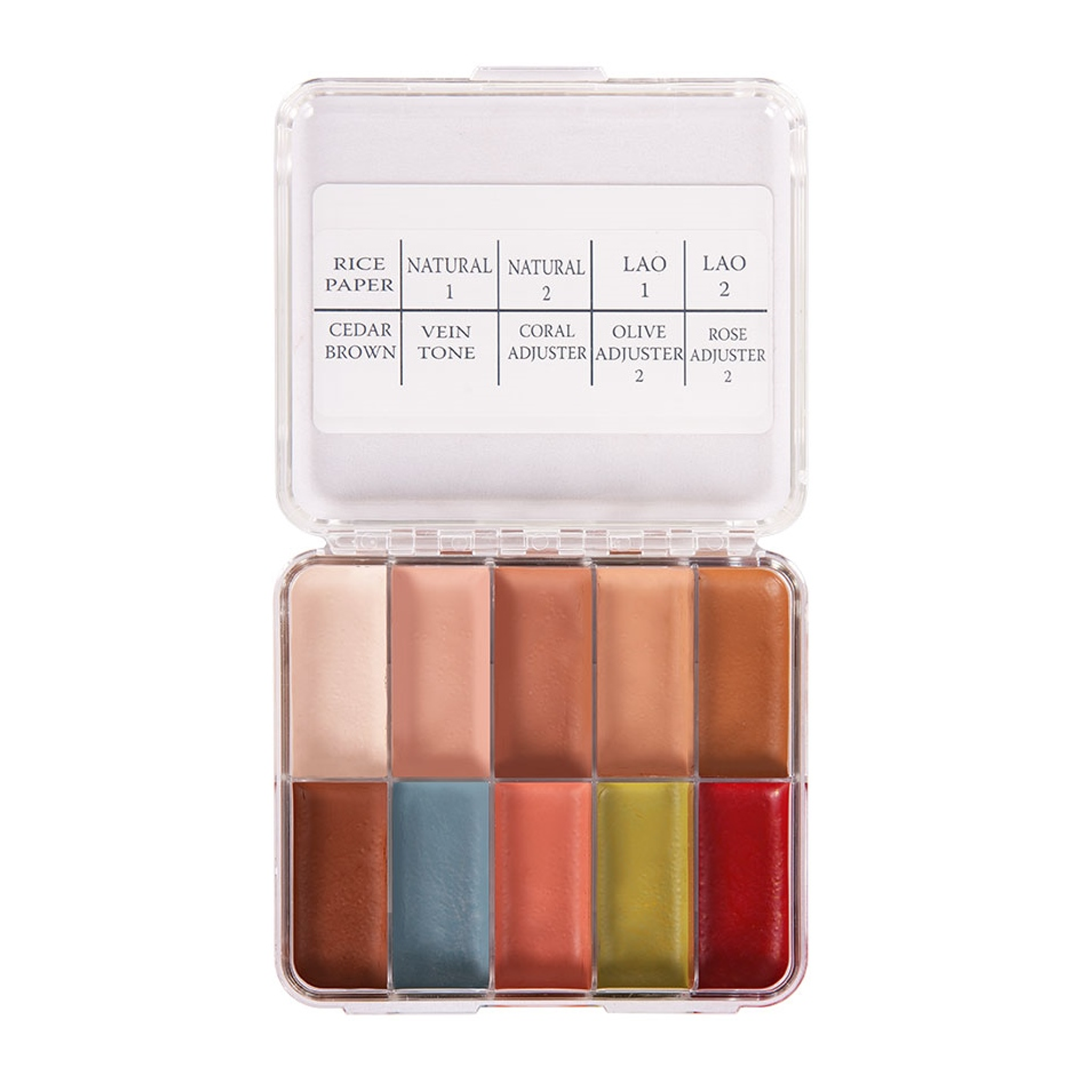 Flesh Tone Palette