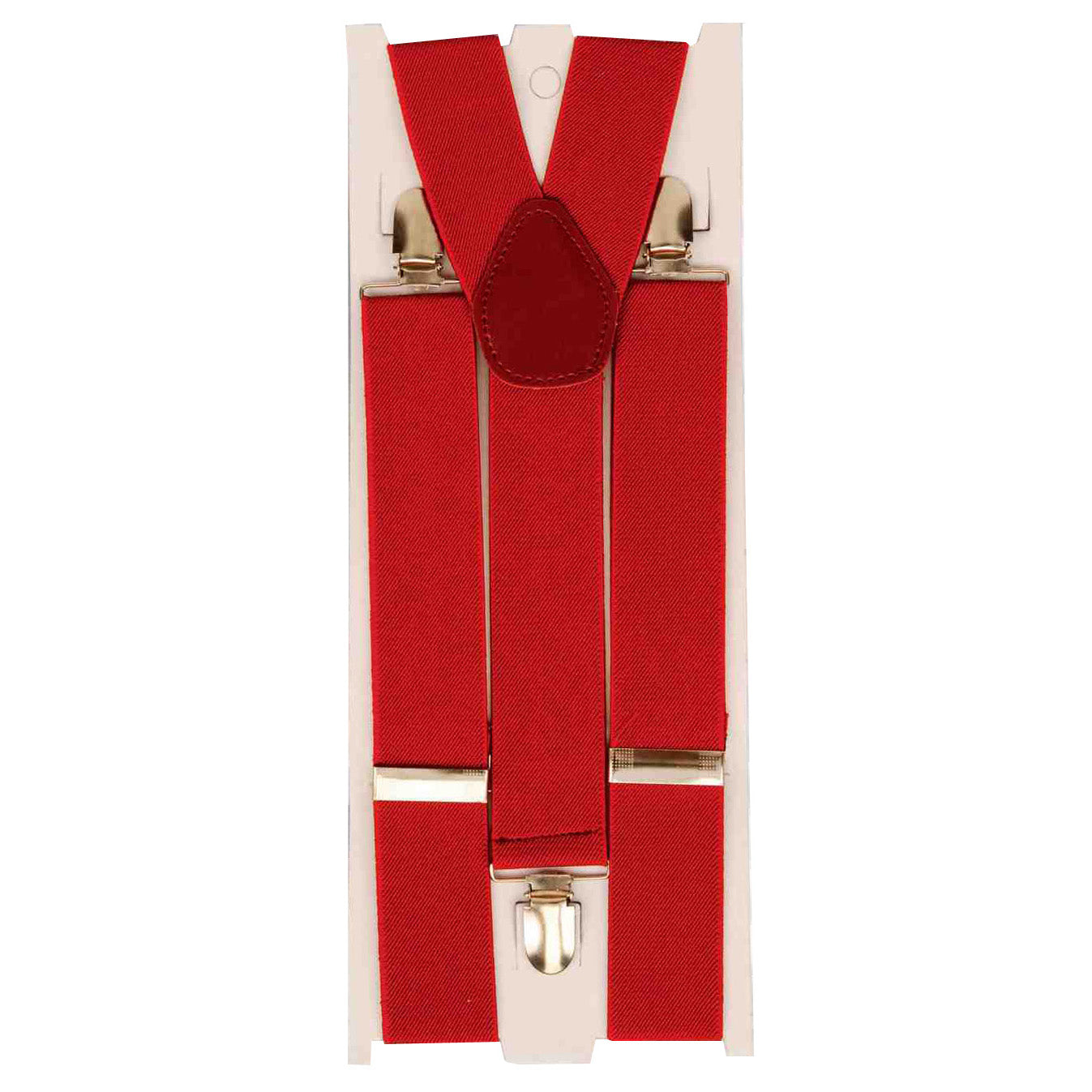 Suspenders Red