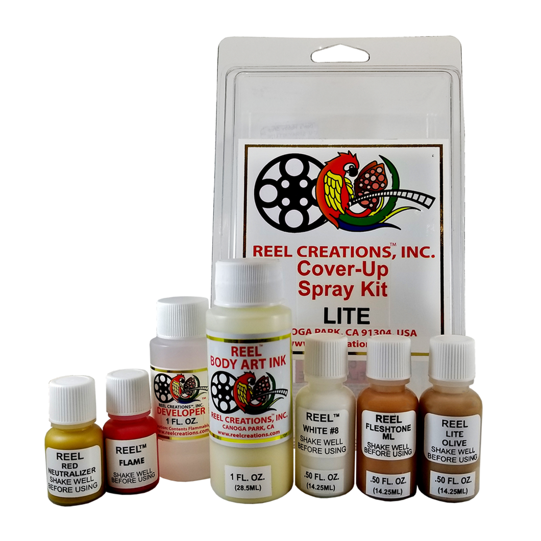 Reel Creations Cover Up Spray Kit Lite