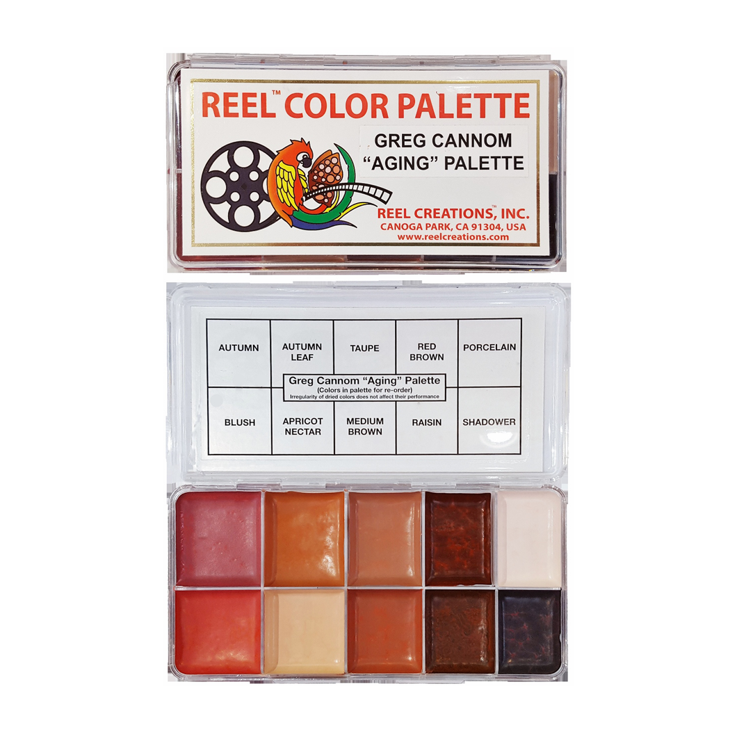 Reel Greg Cannom Aging Palette