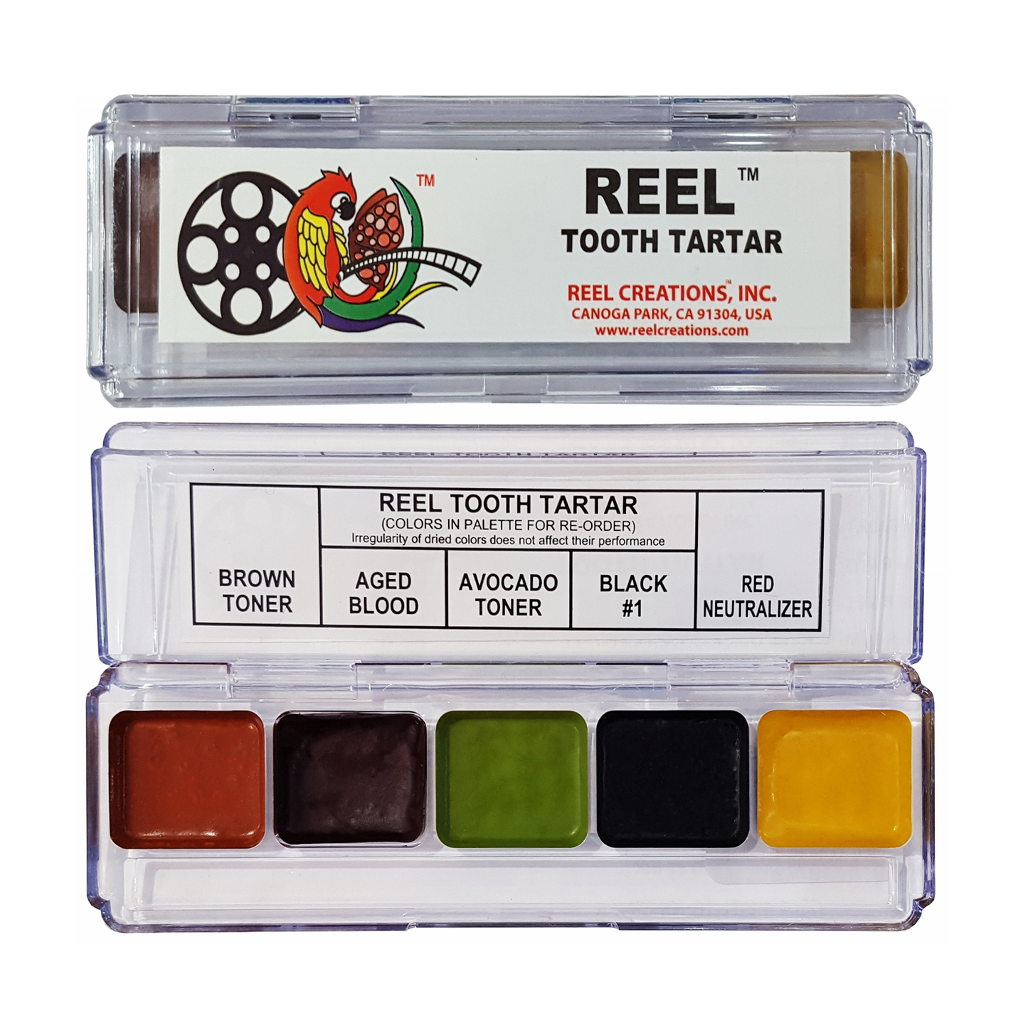 Reel Mini 5 Tooth Tartar Palette