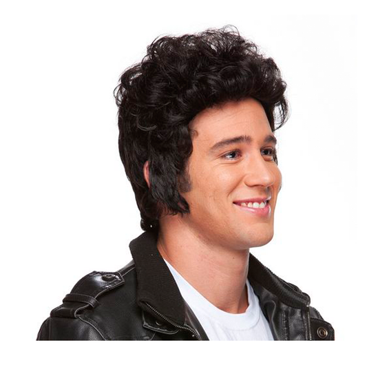 ROCK N ROLL BLACK WIG