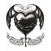 Tinsley Dead Inside Goth Tattoo