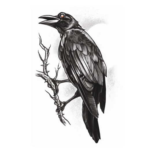 Tinsley The Raven Gothic Tattoo