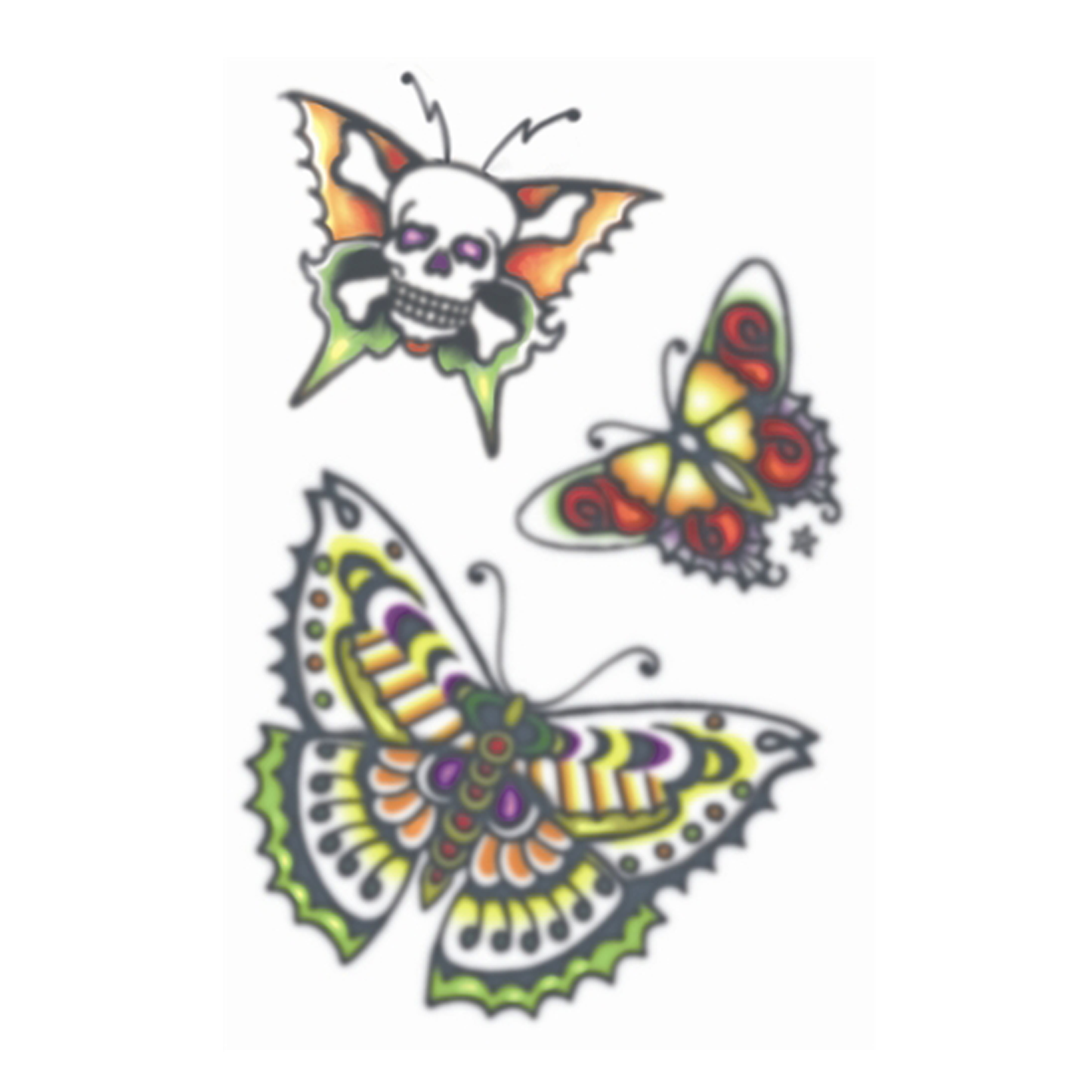 Tinsley 1960 Butterflies Vintage Tattoo