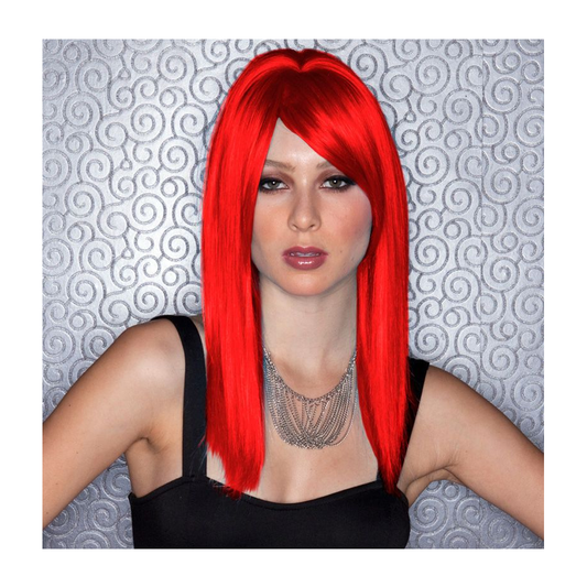Fortune Wig Fire Red
