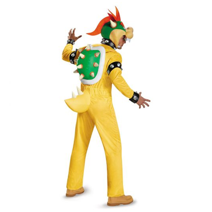 Super Mario Deluxe Bowser Adult Costume