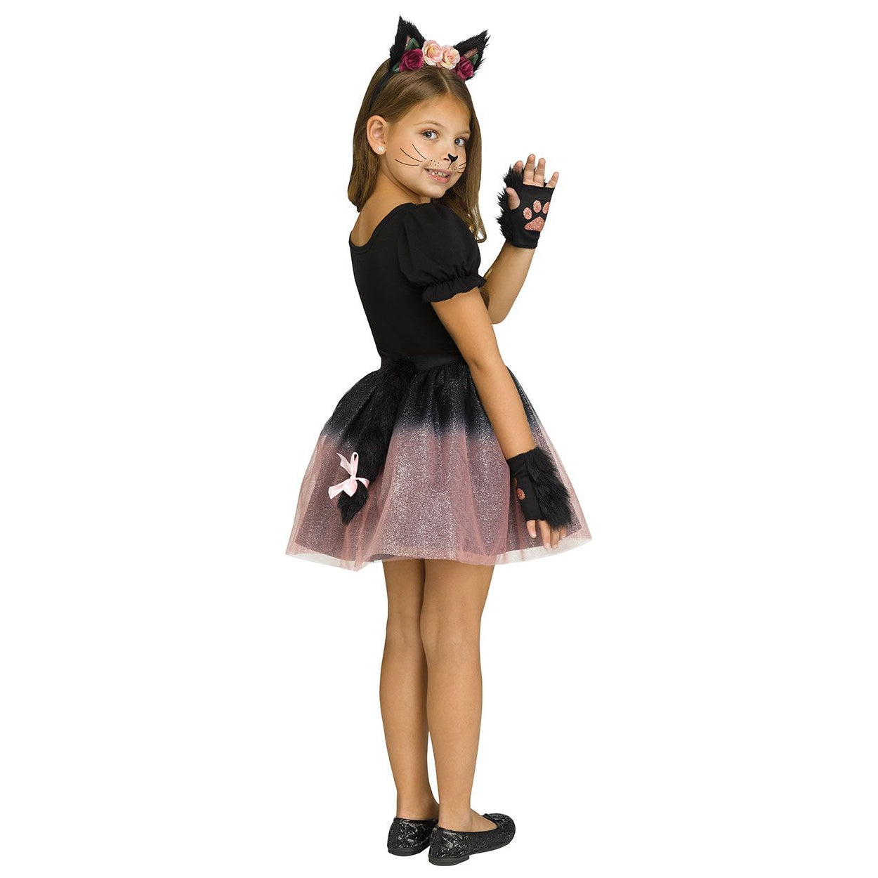 Child Black Cat Tutu Set