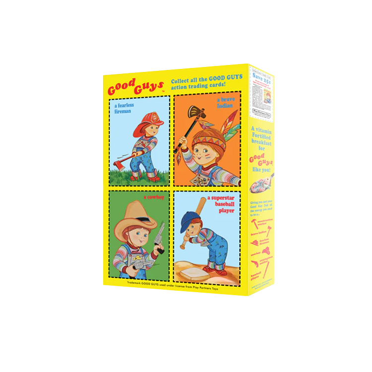 Child's Play Good Guys Cereal Box