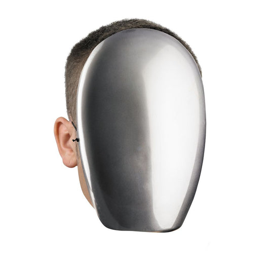 Chrome No-Face Mask