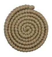 Dark Blonde Crepe Wool