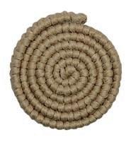 Dark Blonde Crepe Wool