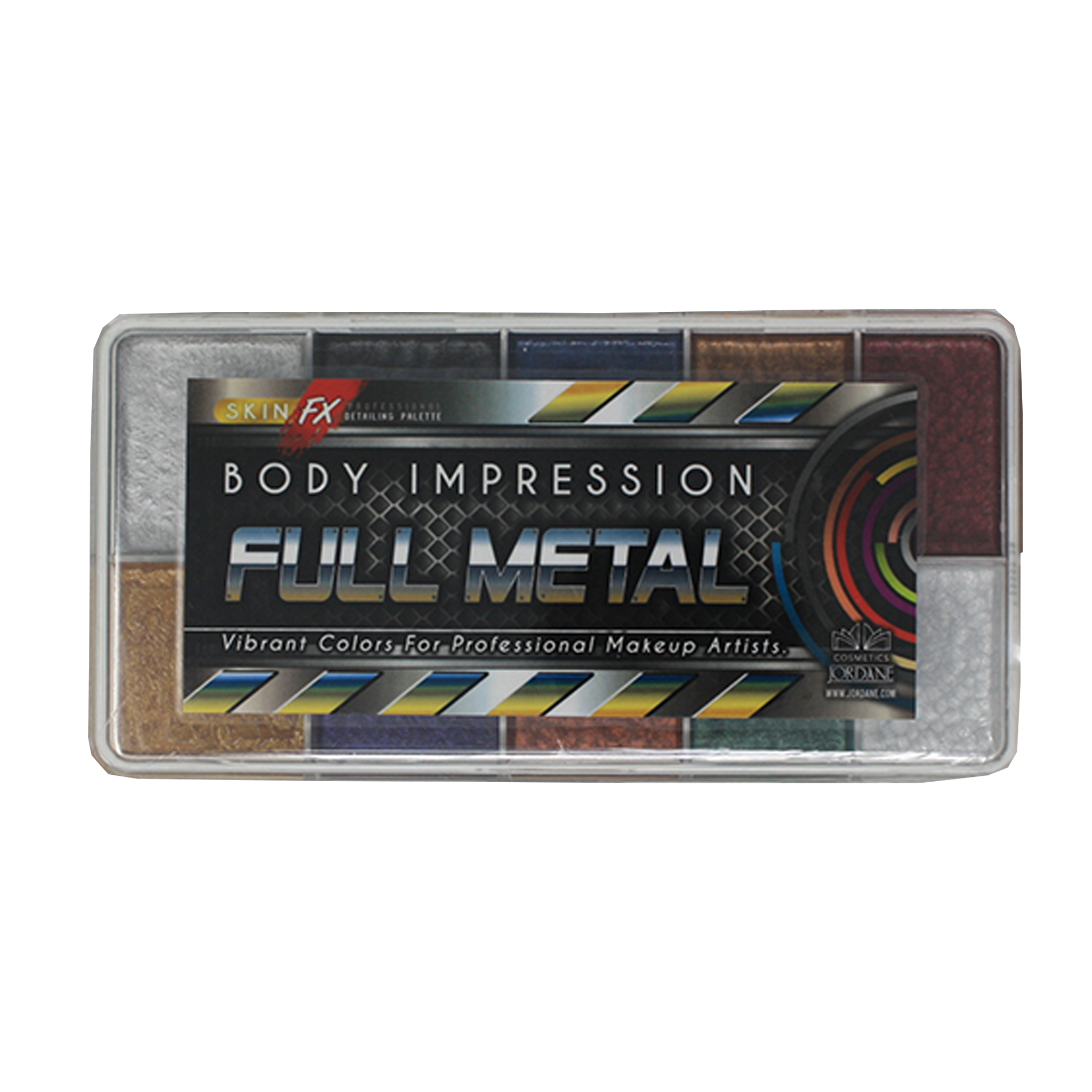 Skin FX Full Metal Full Size Alcohol Palette