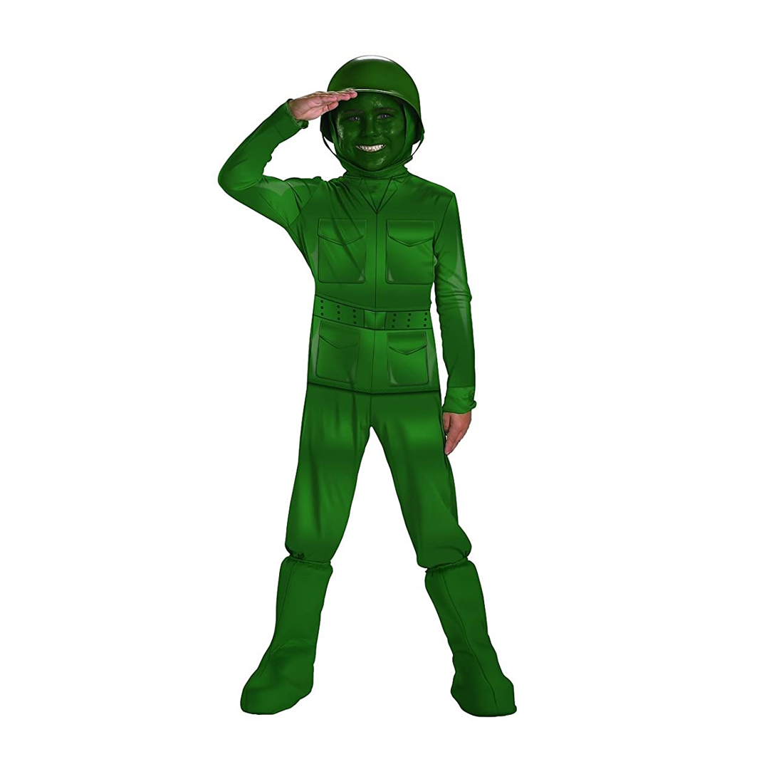 Child Green Army Man