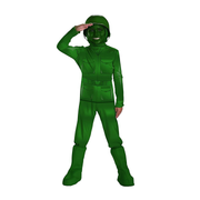 Child Green Army Man