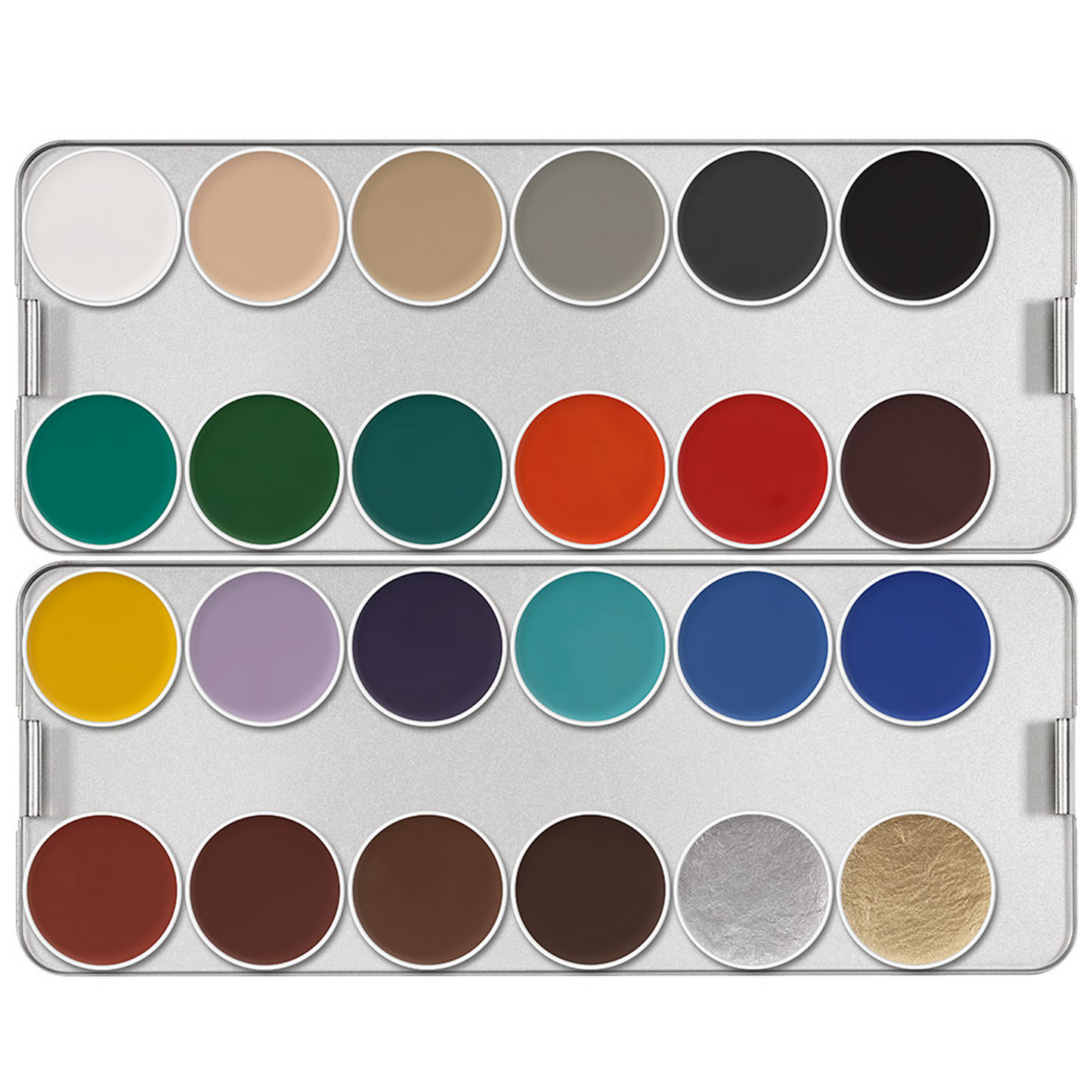 Kryolan Aquacolor Palettes