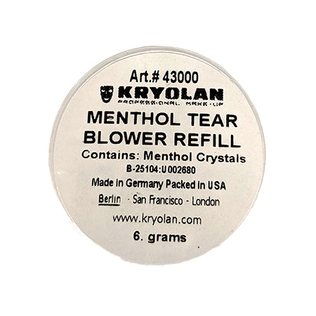 Kryolan Menthol Tear Blower Refill