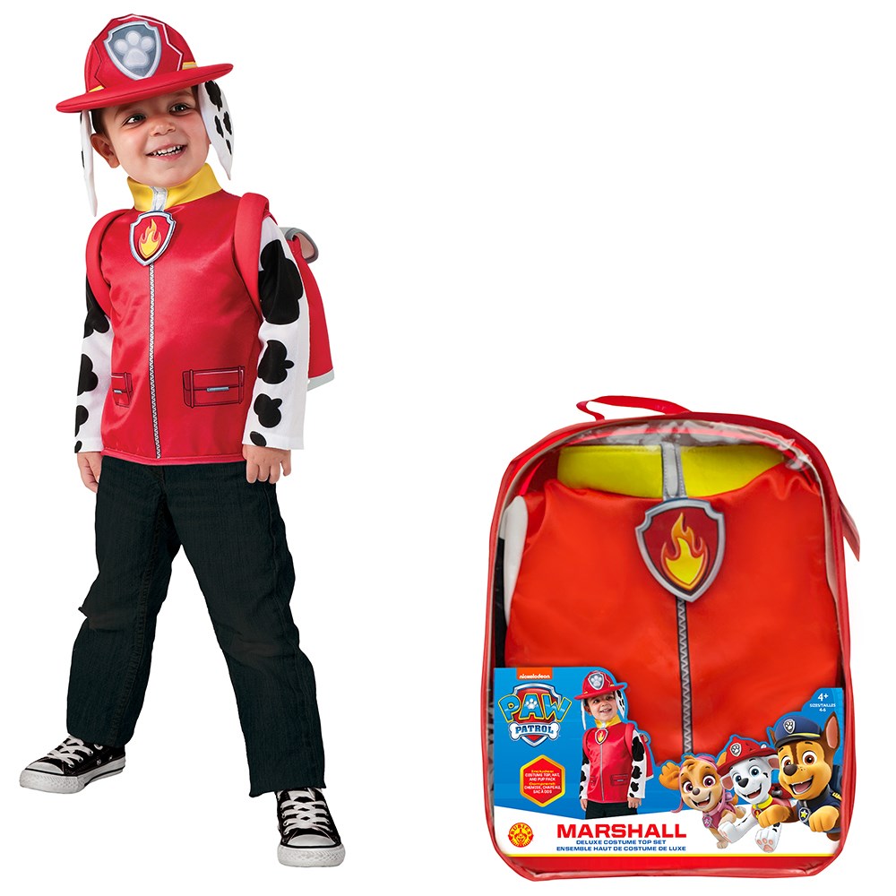 Paw Patrol Marshall Deluxe Costume Top Set