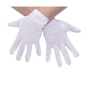 Mens White Gloves Plus