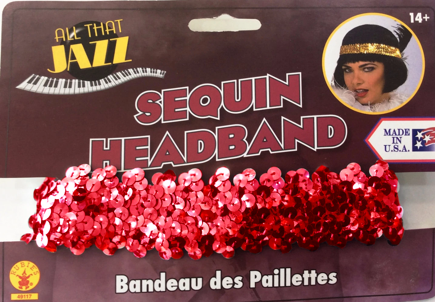 20's Flapper Headband (Various Colours)