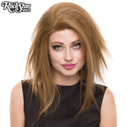 Lace Front Layered Yaki 18in Coffee Latte Wig