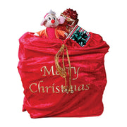 Velvet Santa Bag