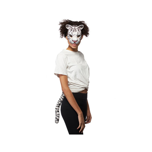 Snow Leopard Mask and Tail Set