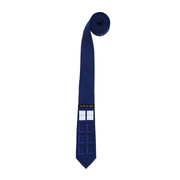 Dr. Who Tardis Skinny Tie