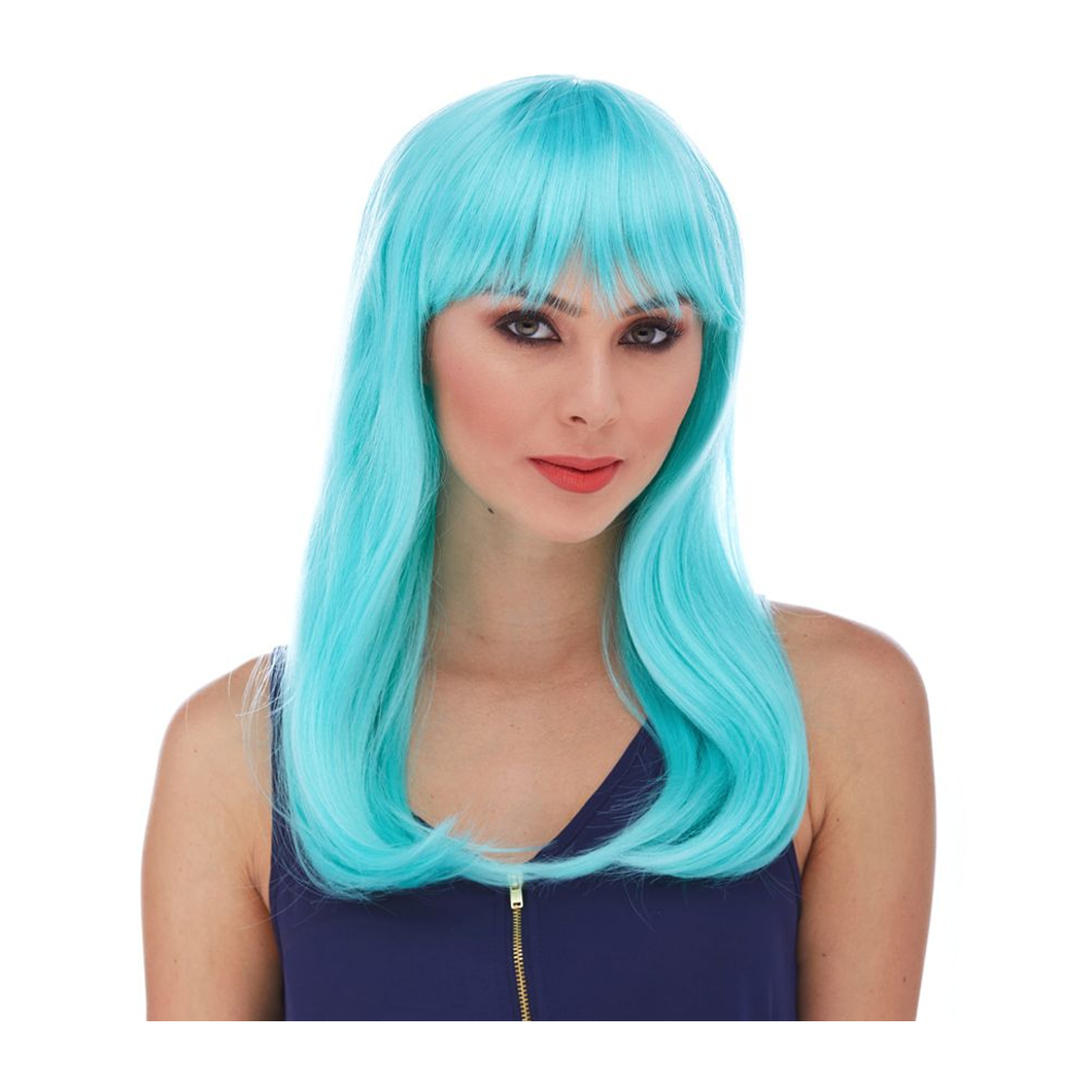 Classy Light Blue Wig