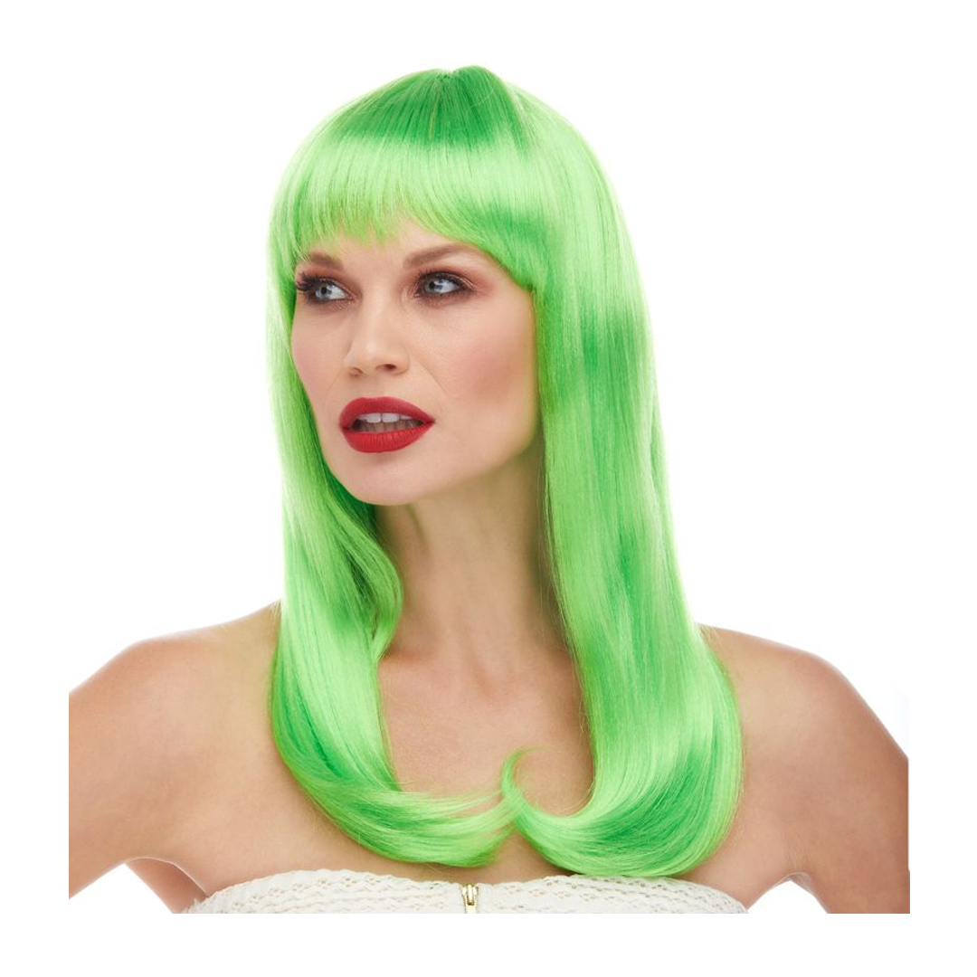 Classy Green Wig